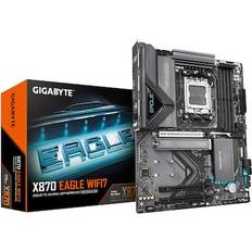 Gigabyte 2.5 Gbit/s - Socket AM5 Placas Base Gigabyte X870 EAGLE WIFI7 8000MHz DDR5 4xPCIe 5.0 + 3xM.2 Wi-Fi 7 LAN 2.5GbE USB 3.2 Gen 2x2