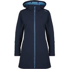 CMP Dame Jakker CMP Women's Parka Zip Hood Softshell Softshelljakke blå