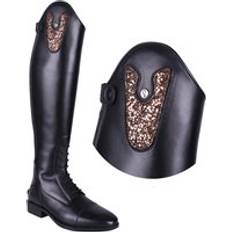 Exchangeable Tops For Riding Boots Sasha Sparkle - Noir