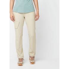 Salomon Women's Wayfarer Pants Trekkingbyxa Short Färg beige