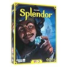 Asmodee Space Cowboys UNBOX NOW, Splendor, Board Game, Ages 10 2 to 4 Players, 30 Minutes Playing Time