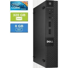 VGA Desktop Computers Dell 9020 MICRO Intel Core i3-4130 3.40 GHz 8GB 320GB HDD Win 10 Pro