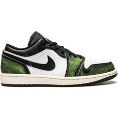 Green - Nike Air Jordan 1 Sport Shoes Jordan Air Lose "Wear Away Electric Green" sneakers unisex Leather/Rubber/Fabric Black