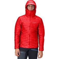 Lin Ytterklær Norrøna Men's Trollveggen Superlight Down Hood Arednalin Red