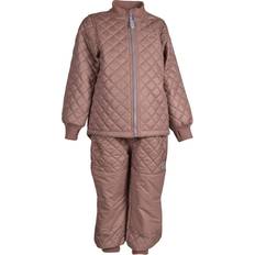 18-24M Winter Sets Children's Clothing Mikk-Line Thermobekleidung - Rosa