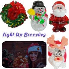 Brooches Flashing Christmas Brooch