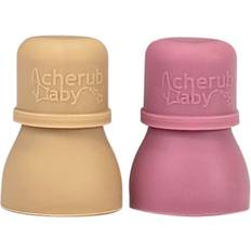 Silikonpip Dusty Rose Sand 2 St
