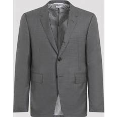 Homme - Manteau en Laine Manteaux Thom Browne Classic Sport Coat Blazer - Grigio Uomo