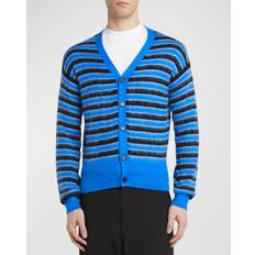 Man Cardigans Marni Cardigan Male Blue Jumper Aw24 Stylish Comfort - Blue