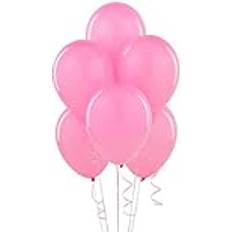 Latex Balloons Shatchi Latex Balloons Pink for all occasions pcs One Size