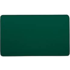 Green Switches Trendi Switch double spare faceplate for blanking plate in dark forest green