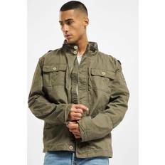 Pleather Outerwear Brandit Britannia Jacket - Green