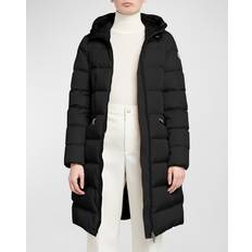 Moncler Einfarbig Mäntel Moncler Lange Daunenjacke Avocette