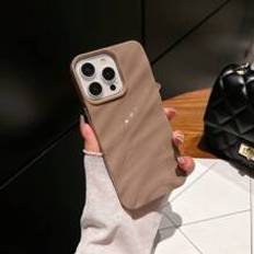 Shein Minimalist 3D Wave Pattern Phone Case Compatible With IPhone 15/15 Pro Max/15 Pro/11/12/13/14 Pro Max/11 Pro/11 Pro Max/12 Pro/12 Pro Max/13 Pro/13 Pro Max/14 Pro/14 Pro Max, Soft Case With Creative Design