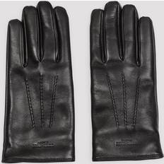 Brown - Men Gloves & Mittens Giorgio Armani Leather Card Holder