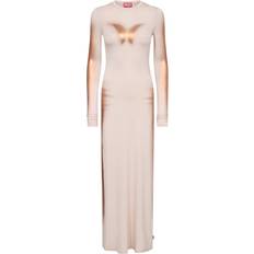 Diesel Vita Klänningar Diesel Danessa Dress Dam Maxiklänningar - White