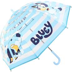 Umbrellas Bluey dome umbrella for kids childrens boys girls brolly with safety open