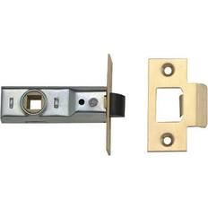 Brass Door Hardware & Fittings Mortice Tubular Latch 76 mm Electro Brassed 1pcs