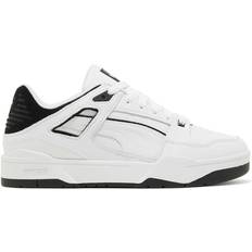 Puma Læder Slipstream Basketball Sko - Hvid