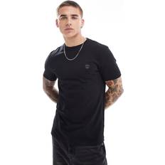 Timberland Slim Fit Embroidered Logo T-Shirt Black