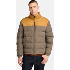 Timberland Herr - Vinterjackor Timberland Welch Mountain Puffer Jacket for Men in Brown, Man, Brown, Men Apparel Quilted Hybrid Jackets Outdoor Style