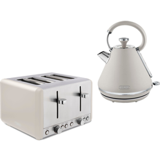 Tower Kettles Tower Cavaletto 1.7L 3000W Pyramid Kettle & 1800W 4 Slice Toaster Set