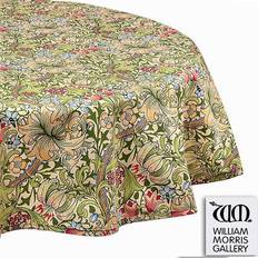 Gold Tablecloths William Morris Golden Lily Acrylic 132 x 178 cm Tablecloth Gold