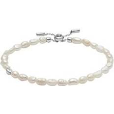 Skagen SKJ1833040 AGNETHE Stainless Steel Freshwater Pearl Bracelet A70273