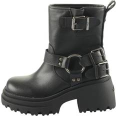 Buffalo Støvler Buffalo Biker Boot - Black