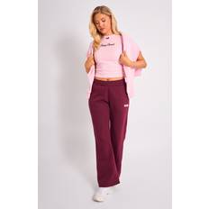 Joggers - Purple Trousers Public Desire Kaiia Wide Leg Joggers Plum & Pink