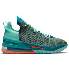 Nike LeBron James Family Foundation x LeBron 18 - Green/Orange