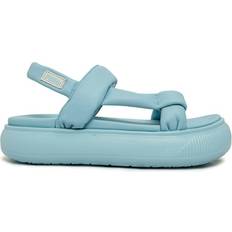 Puma Laced Heeled Sandals Puma (W) Suede Mayu Summer 'Aquamarine' 6W