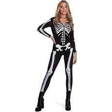 Skelettdräkt Halloween M