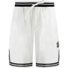 Dolce & Gabbana Herren Shorts Dolce & Gabbana Bermuda Short Bianco/Nero/White/Black