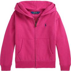 Ralph lauren full zip hoodie Polo Ralph Lauren Girl's Fleece Full-Zip Hoodie - College Pink