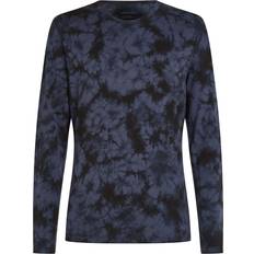 Icebreaker Basisschicht Icebreaker Herren Oasis Crewe Cloud Dye Longsleeve grau