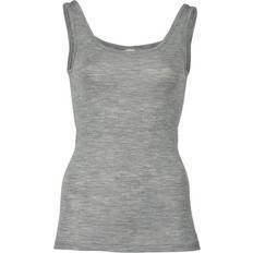 Seide Tanktops Engel Damen Top grau