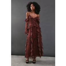 Brown - Long Dresses Warehouse brown maxi dress womens occasion dresses