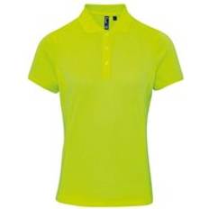 Clothing Premier Womens/Ladies Coolchecker Pique Polo Shirt