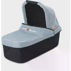 Out 'n' About V5 Double Carrycot - Rocksalt Grey