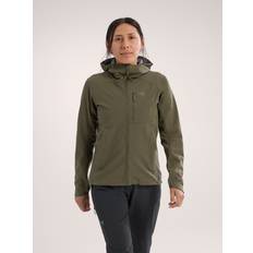 Arc'teryx Women's Gamma Heavyweight Hoody Softshelljacka Färg olivgrön