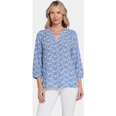 Recycled Fabric Blouses NYDJ Pintuck Blouse