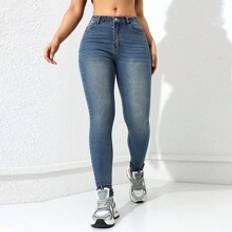 Shein Jeans Shein Slant Pocket Skinny Jeans