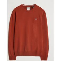 Gant Lambswool Crew Neck Pullover Iron Red