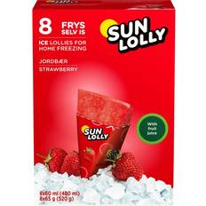 Sun Lolly Ice Lollies - Strawberry 520 g