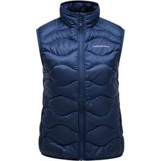 Peak Performance Helium Down Vest W Blue Shadow - Blå