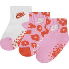 Babies Socks Nike Baby socks Nike Gripper Rose
