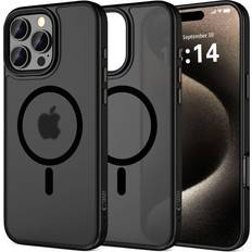 Tech-Protect MagMat MagSafe Case for iPhone 16 Pro Max Black (iPhone 16 Pro Max) Smartphone Hülle, Schwarz