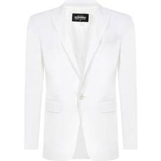 Blanco - Hombre Blazers DSquared2 Cotton Blazer Weiß male