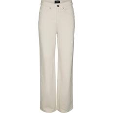 Beige Jeans Vero Moda Ecru Tessa Wide Jeans - 32R